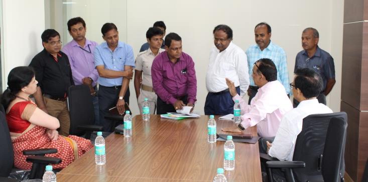 Visit of Smt. Neeta Verma, Director Gene...